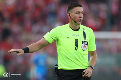 Patryk Gryckiewicz sędzią meczu z Lechem Poznań