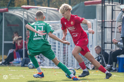 Adam Napiórkowski i Jan Głąb w reprezentacji Polski U-15
