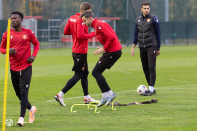 Przygotowania do meczu z Piastem Gliwice