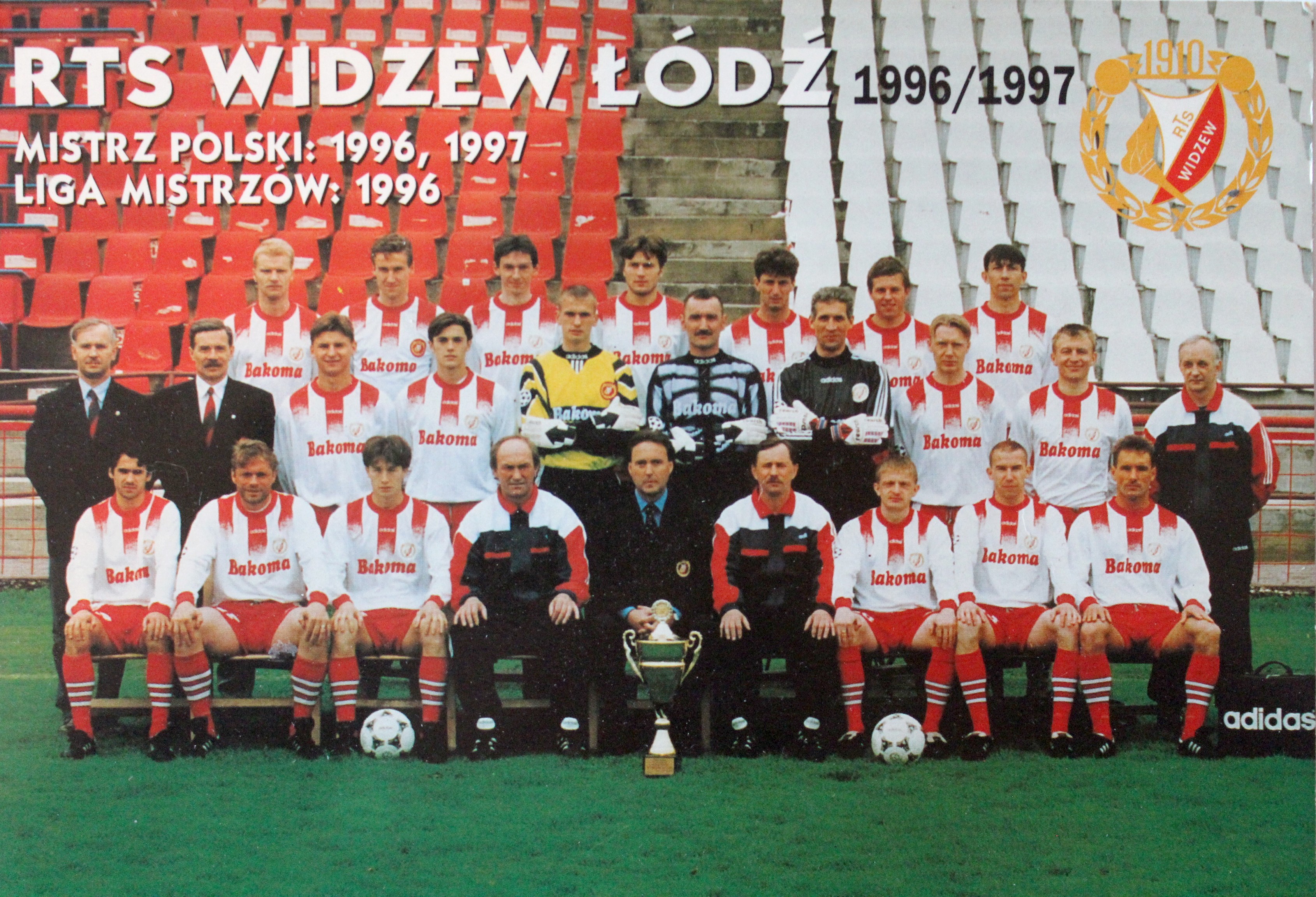 Drużyna Widzew 1996-1997