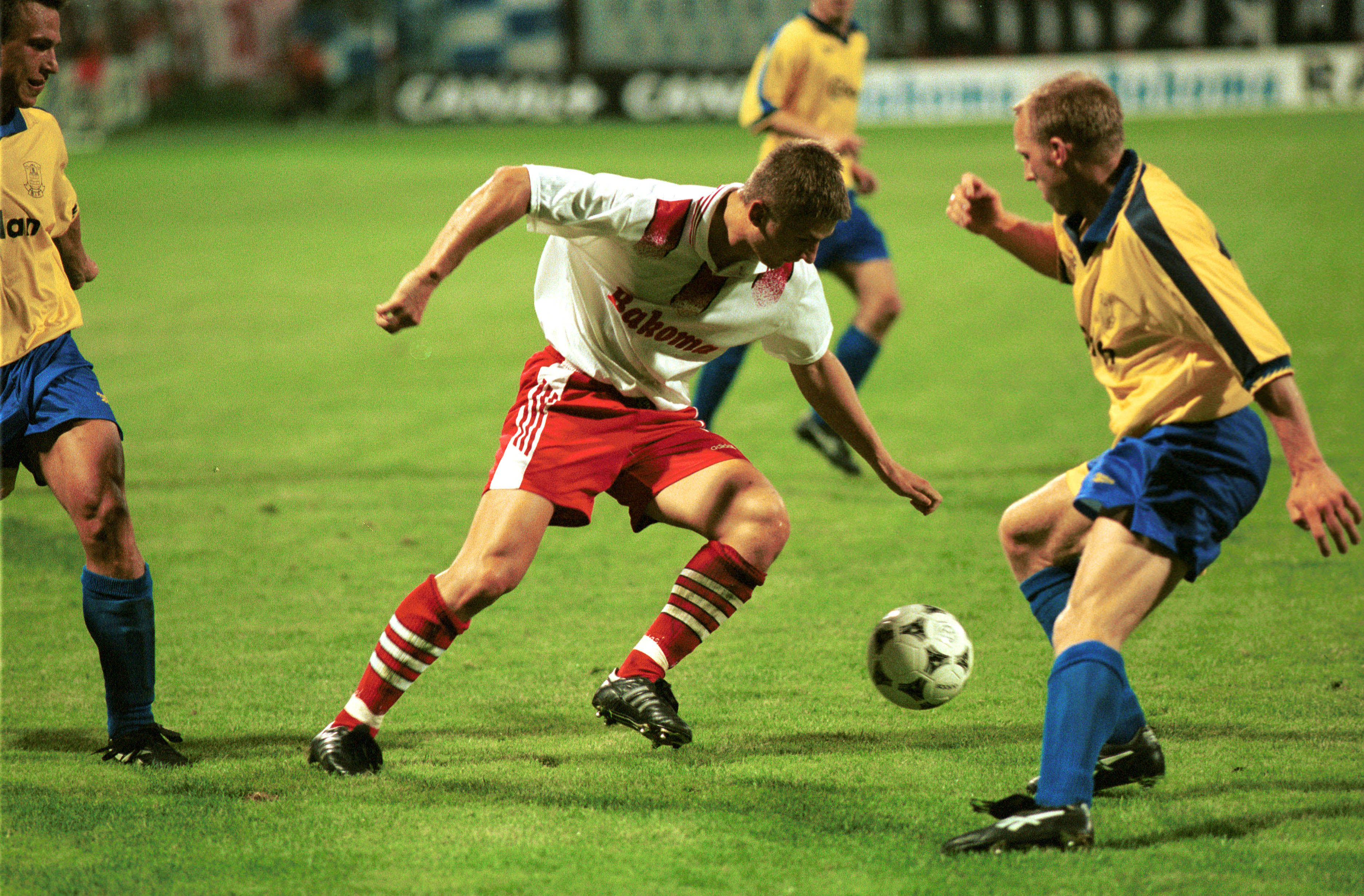 Mecz Widzew - Broendby 1996 Marek Citko