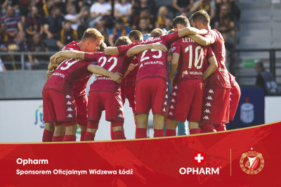 Opharm Sponsorem Oficjalnym Widzewa Łódź