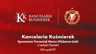 Kancelaria Kuśmierek wspiera WidzewTV