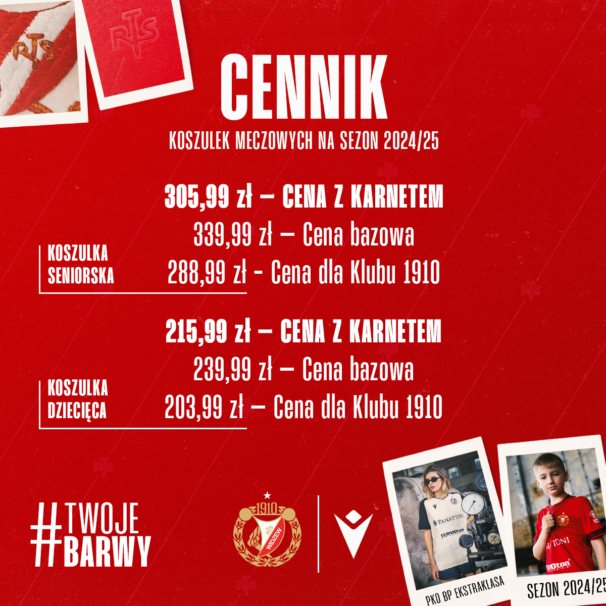 Cennik-koszulki meczowe