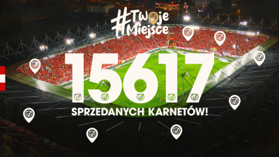 #TwojeMiejsce: 15 617 karnetowiczów na wiosnę!