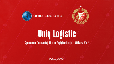 Uniq Logistic Sponsorem Transmisji Meczu z Zagłębiem Lubin