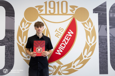 Alan Knapek podpisał umowę z Widzewem Łódź