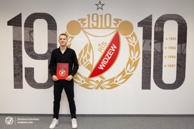 Krzysztof Mejer podpisał umowę z Widzewem Łódź