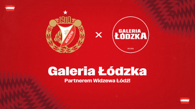 Galeria Łódzka nowym Partnerem Widzewa Łódź!