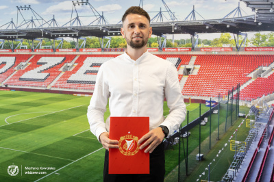 Marcin Pogorzała w sztabie szkoleniowym Widzewa Łódź